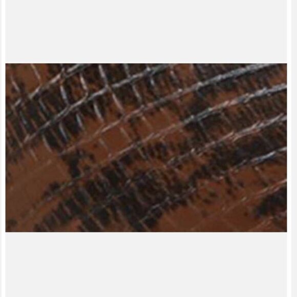 New FRANCO SARTO Nico Faux Leather Snake skin ankle bootie brown & black boots 6 - Picture 4 of 7